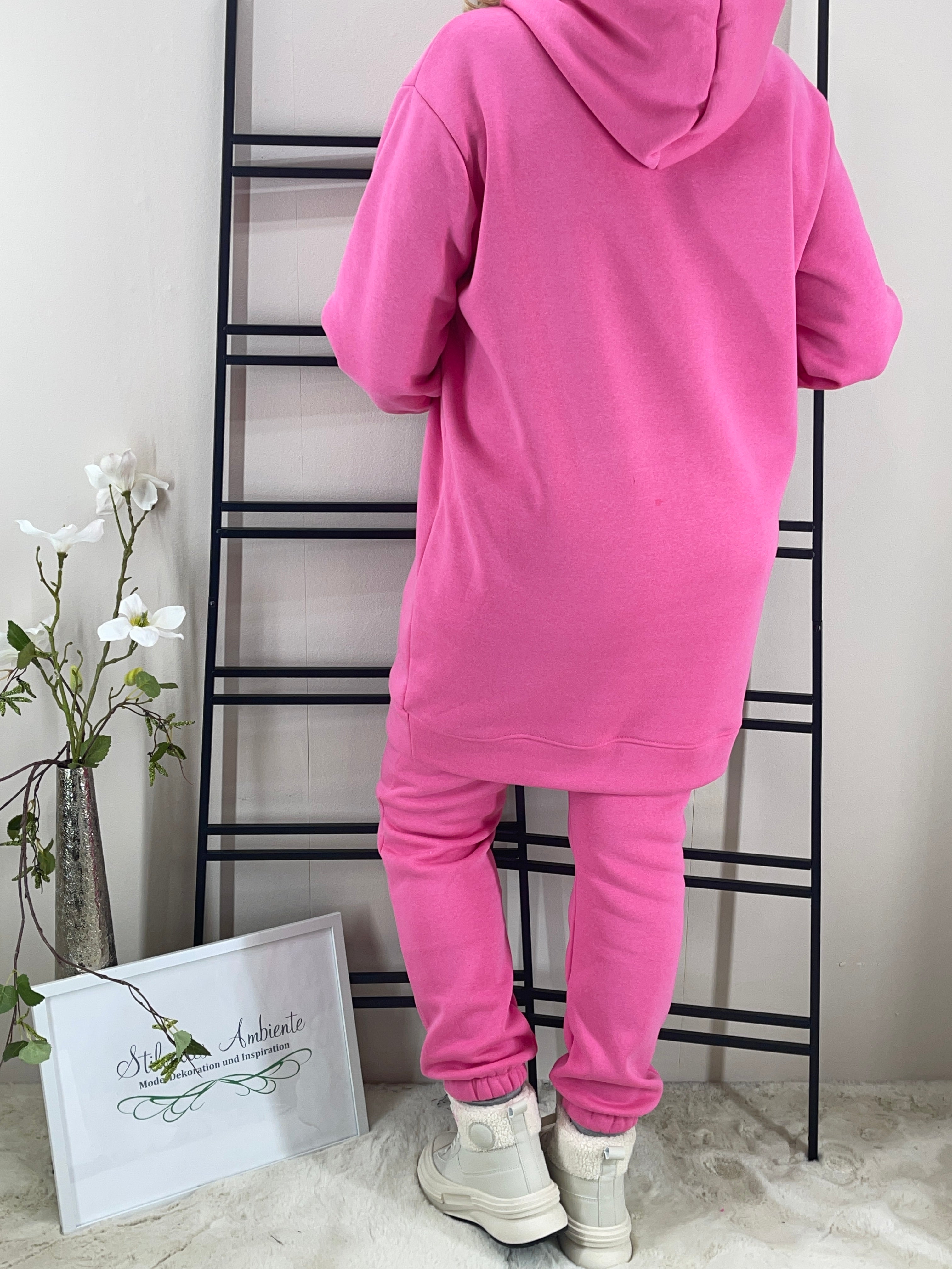 Hoodie - Kleid „Love“ Einheitsgrösse Gr. 36 - 42