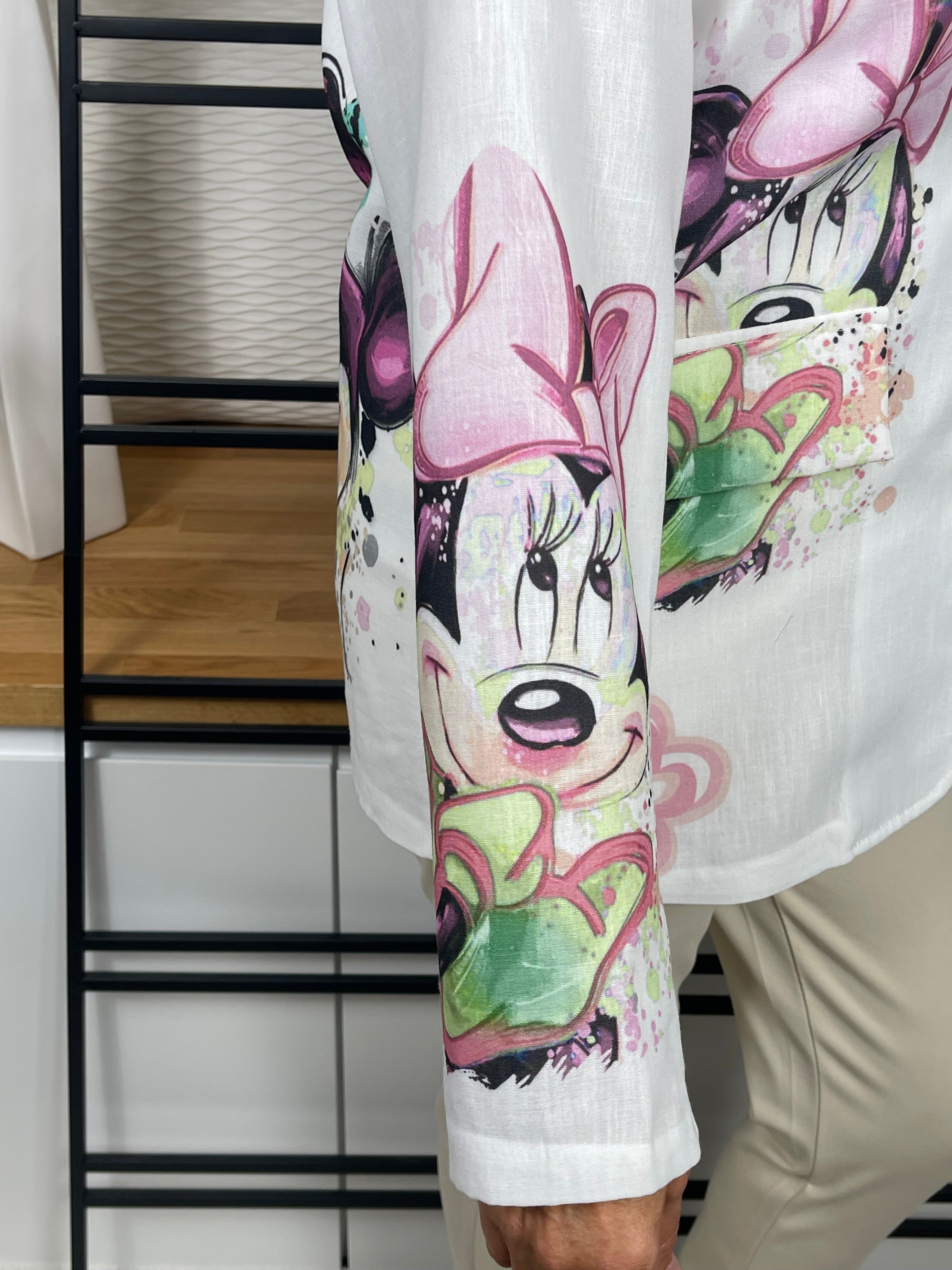 Hochwertiger Damen Blazer „Mickey und Minney“ Einheitsgröße Gr. 38 - 44 in 2 Farben
