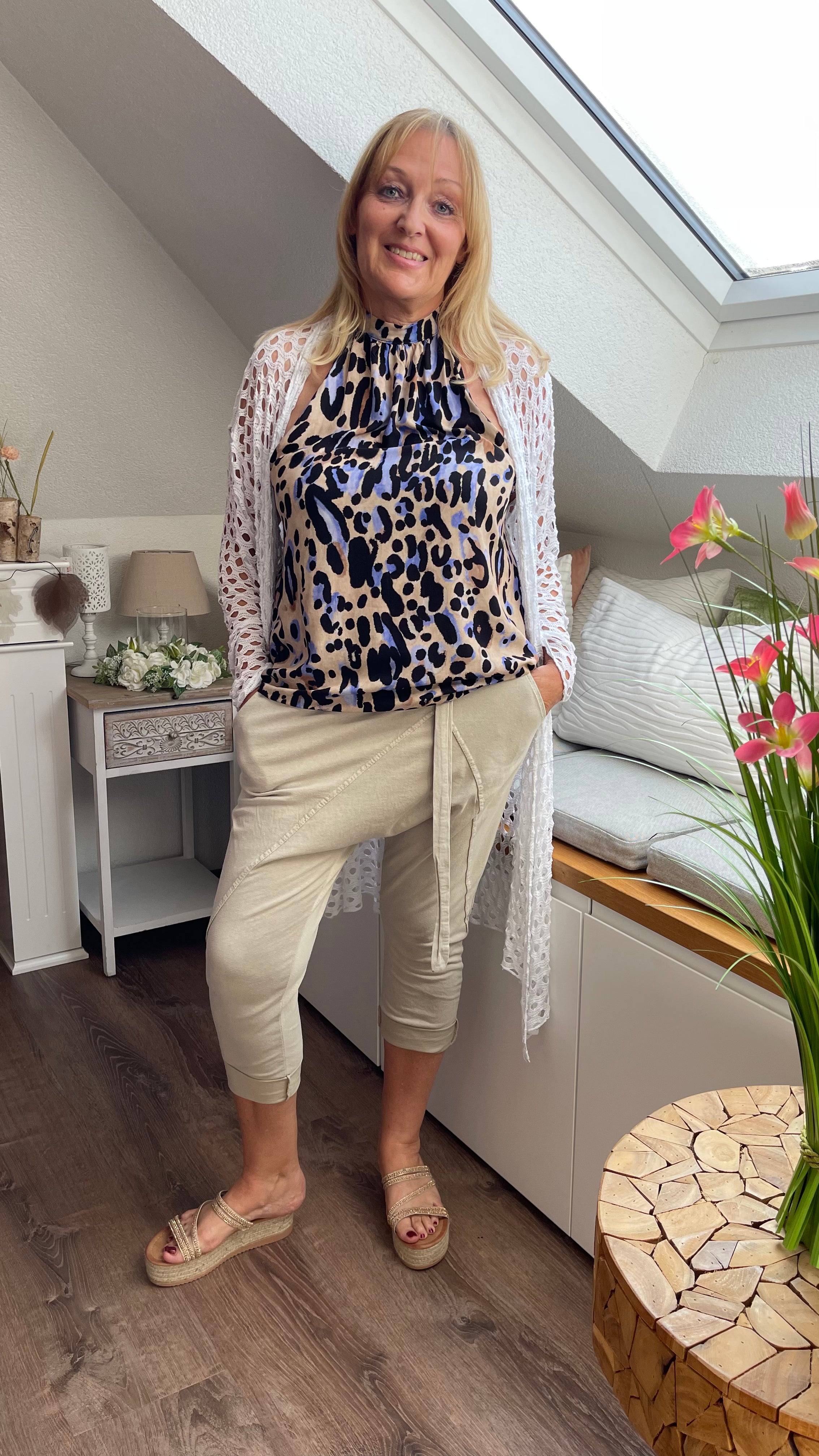 Cardigan „Long“ Einheitsgrösse Gr. 36 - 44/46
