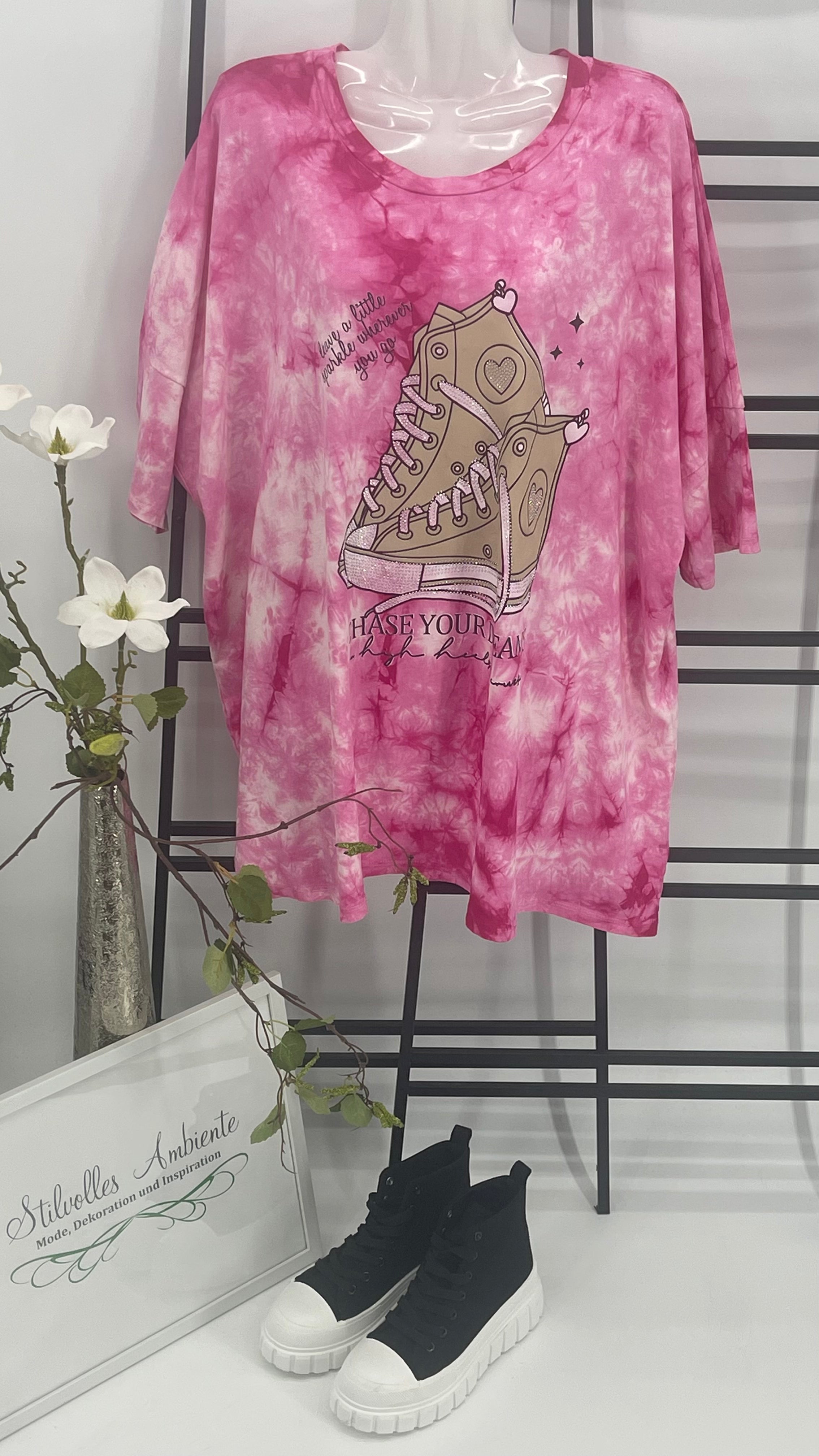 T - Shirt „Sneaker“ von „AC“ Einheitsgrösse Gr. 38 - 48