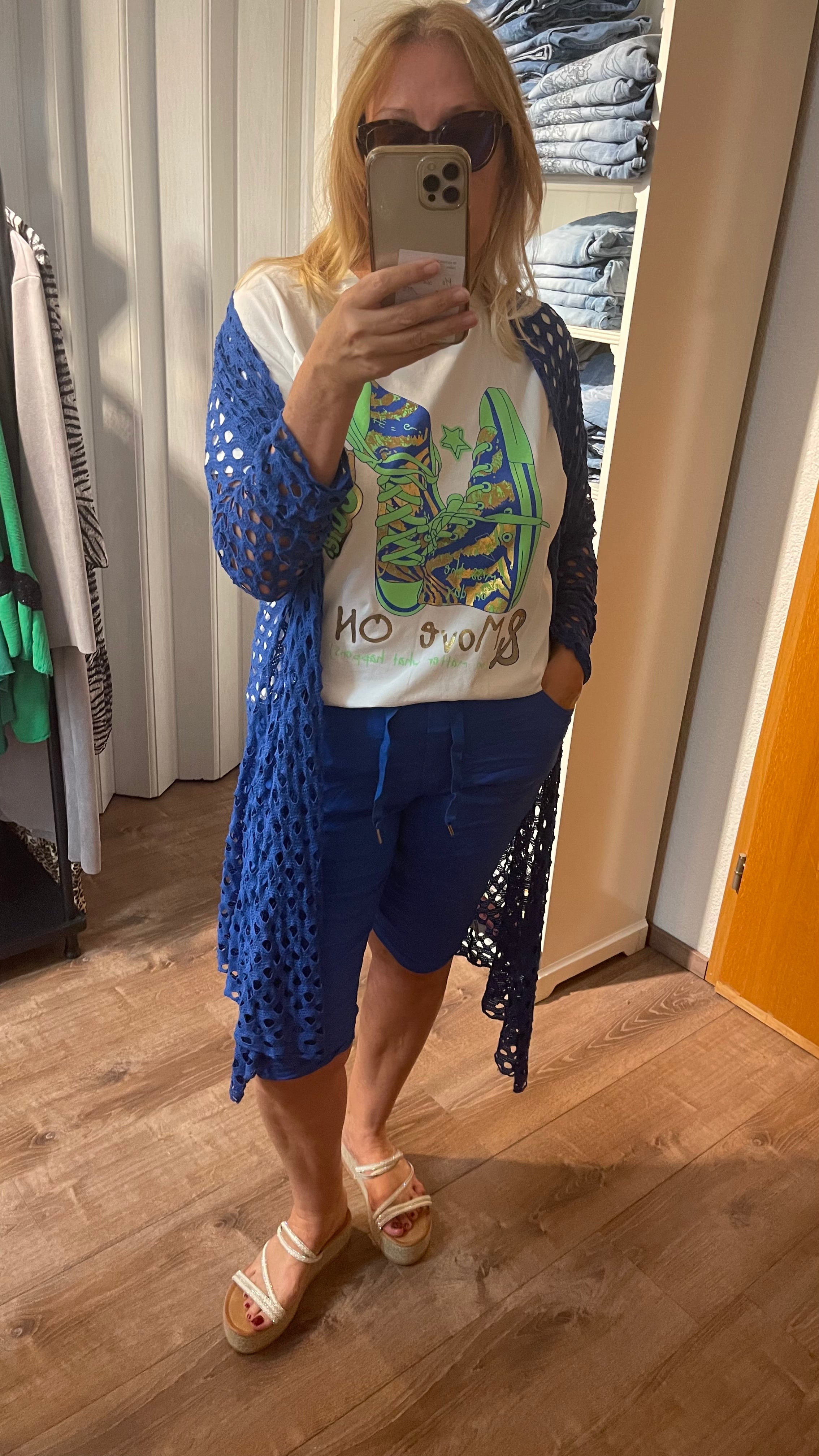 Cardigan „Long“ Einheitsgrösse Gr. 36 - 44/46