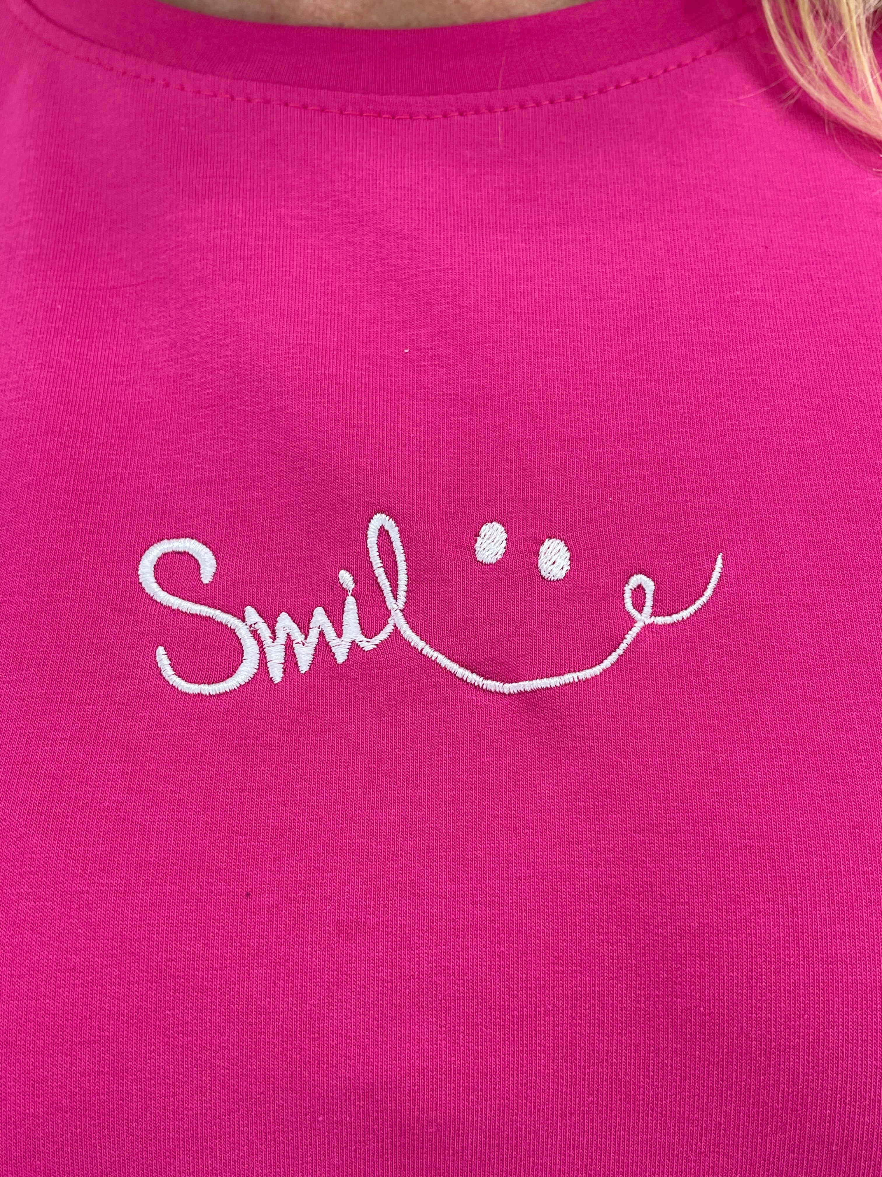 Pullover „Smile“ Einheitsgrösse Gr. 36 - 40/42