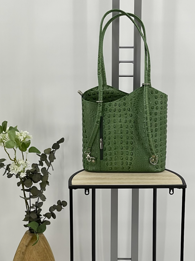 Handtasche „Echtleder“