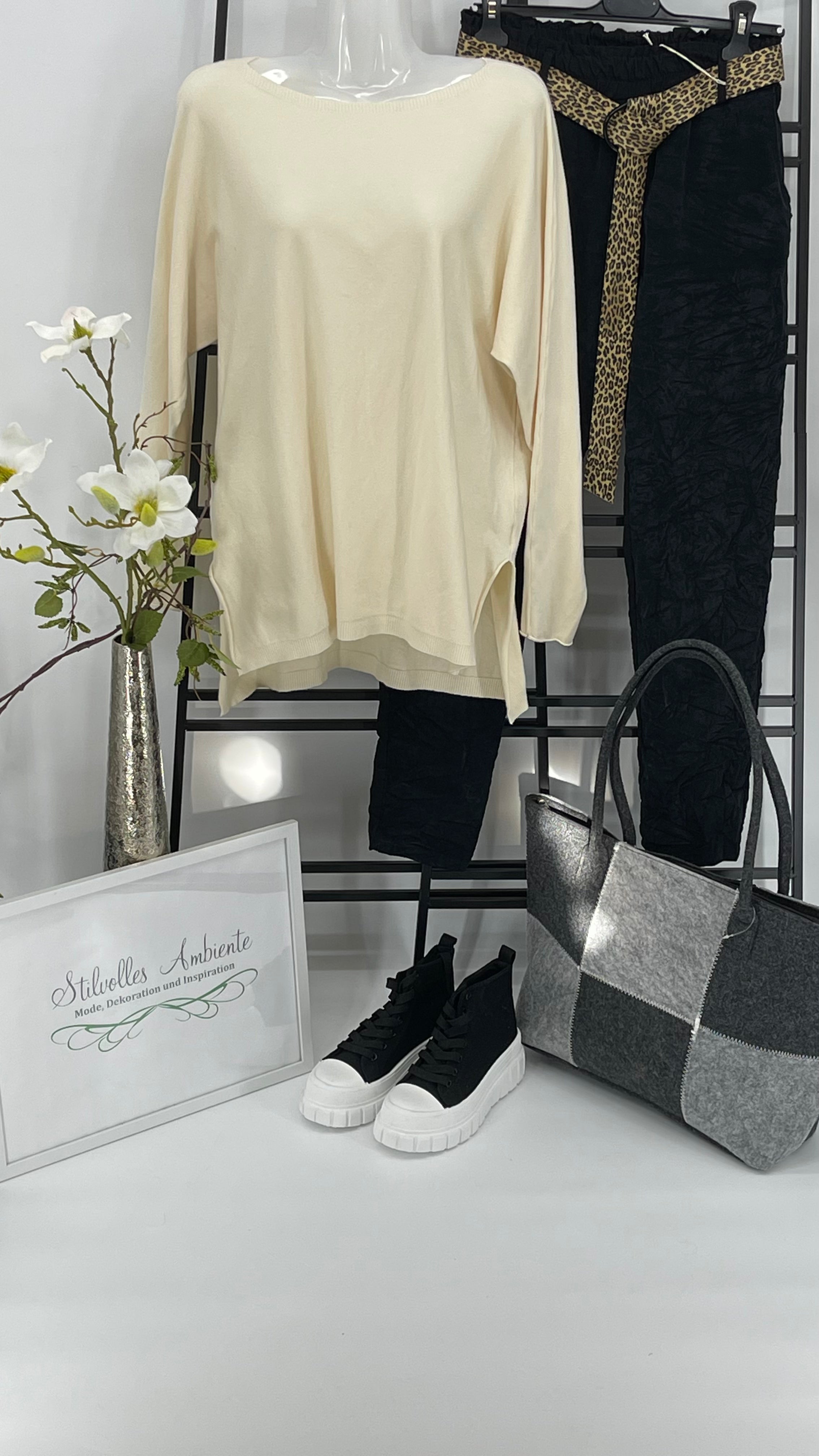 Pullover „Feinstrick“ Einheitsgrösse Gr. 36 - 44